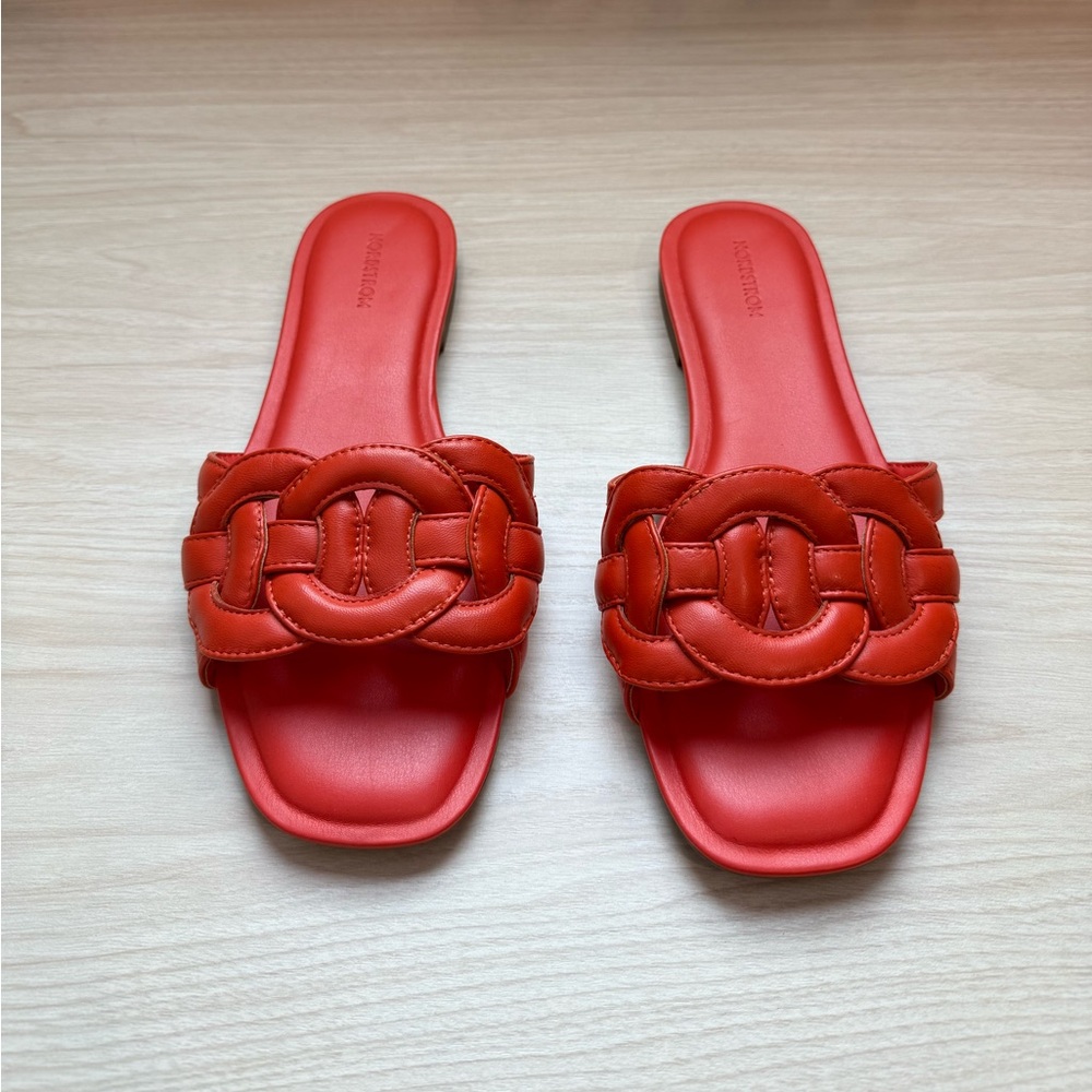 Nordstrom Carolina Slide Sandal in Red